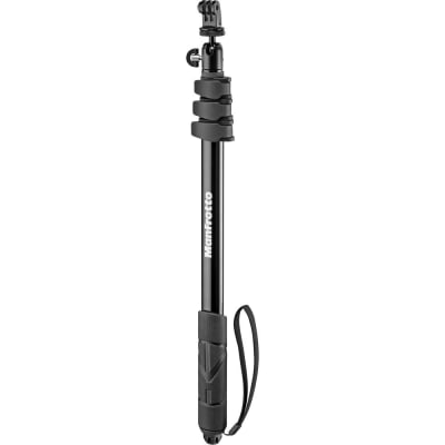 MANFROTTO MPCOMPACT-BK COMPACT XTREME 2-IN-1 PHOTO MONOPOD AND POLE