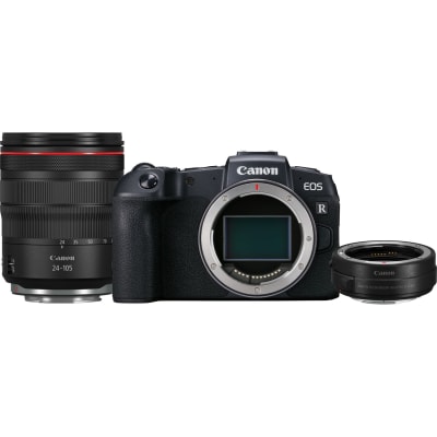 CANON EOS RP WITH 24-105MM USM AND MOUNT ADAPTER