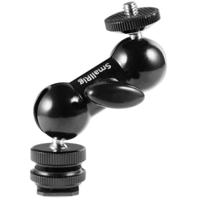 SMALLRIG 1135 DOUBLE END BALL HEAD WITH COLD SHOE AND THUMB SCREW | Tripods Stabilizers and Support