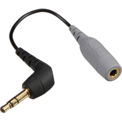 RODE SC3 3.5MM TRRS FEMALE TO 3.5MM RIGHT-ANGLE TRS MALE ADAPTER CABLE | Audio