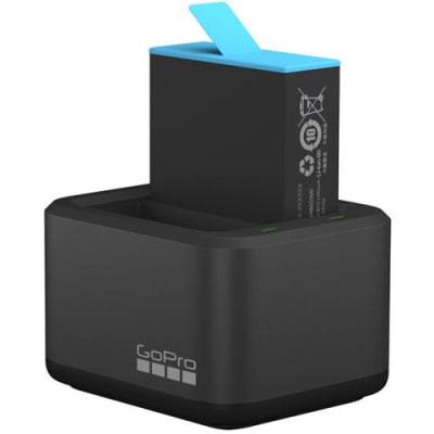 GOPRO DUAL BATTERY CHARGER + BATTERY (HERO9 BLACK)