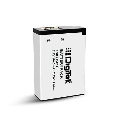 DIGITEK LP-E17 1040MAH LITHIUM-ION RECHARGEABLE BATTERY PACK FOR CANON