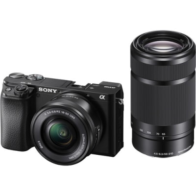 SONY A6100 WITH 16-50 AND 55-210MM ILCE-6100Y