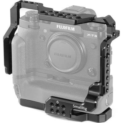 SMALLRIG 2229 CAGE FOR FUJIFILM X-T2 AND X-T3 CAMERA WITH BATTERY GRIP