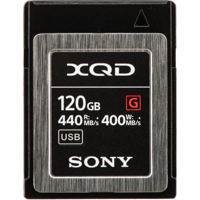 SONY XQD 120F GB  G SERIES MEMORY CARD | Memory and Storage