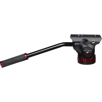 MANFROTTO 502AH PRO VIDEO HEAD WITH FLAT BASE | Tripods Stabilizers and Support