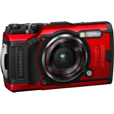 OLYMPUS TG-6 RED WITH 16GB CARD | Digital Cameras