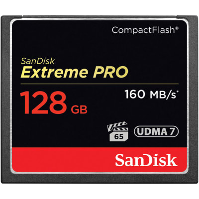 SANDISK 128GB CF EXTREME PRO 160MBPS