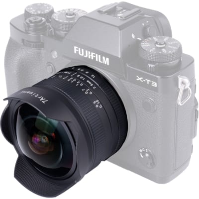 7ARTISANS PHOTOELECTRIC 7.5MM F/2.8 II FISHEYE LENS FOR FUJIFILM X BLACK | Lens and Optics