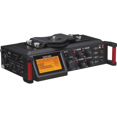 TASCAM DR-70D 6-INPUT / 4-TRACK MULTI-TRACK FIELD RECORDER WITH ONBOARD OMNI MICROPHONES | Audio