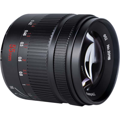 7ARTISANS PHOTOELECTRIC 55MM F/1.4 MARK II LENS FOR MICRO FOUR THIRDS BLACK | Lens and Optics