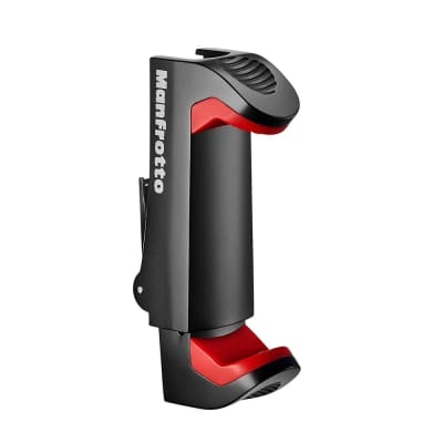 MANFROTTO MANFROTTO DOUBLE LOCK CLAMP WITH COLD SHOE FOR UNIVERSAL/SMARTPHONES - BLACK | Tripods Stabilizers and Support