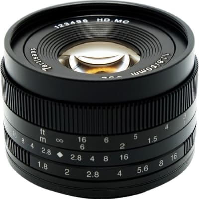 7 ARTISANS 50MM F1.8 FOR SONY E-MOUNT / APS-C BLACK | Lens and Optics