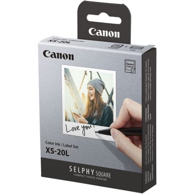 CANON SELPHY COLOR INK & LABEL XS-20L SET (20 SHEETS) | Other Accessories
