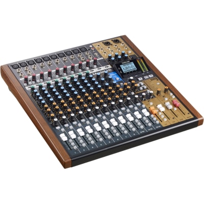 TASCAM MODEL 16 HYBRID 14-CHANNEL MIXER, MULTITRACK RECORDER, AND USB AUDIO INTERFACE | Audio