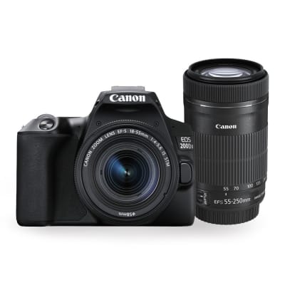 CANON 200D MARK 2 WITH 18-55 ND 55-250MM STM LENS | Digital Cameras