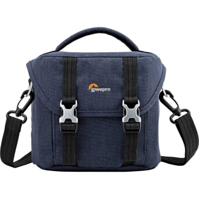 LOWEPRO SCOUT SH 120 AW MIRRORLESS CAMERA BAG SLATE BLUE | Camera Cases and Bags