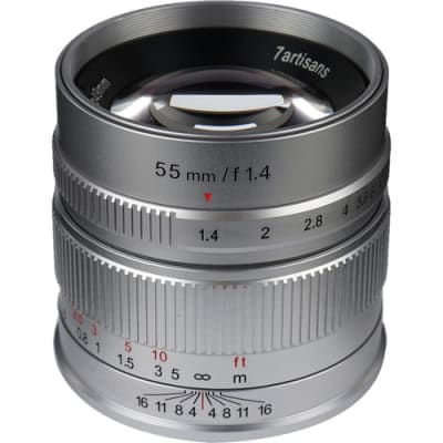7 ARTISANS 55MM F1.4 FUJI SILVER (FX MOUNT) | Lens and Optics