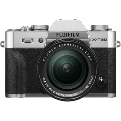 FUJI X-T30 WITH 18-55MM KIT EE C SILVER