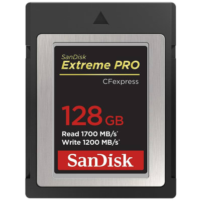 SANDISK 128GB CF EXPRESS CARD SPEED (R/W)1700/1200