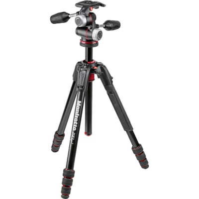 MANFROTTO MK190GOA4-3WX 190 GO! ALU 4 SEC MS KIT 3WXP | Tripods Stabilizers and Support