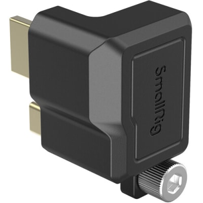 SMALLRIG 3289 COMBINATION HDMI AND USB TYPE-C RIGHT-ANGLE ADAPTER FOR BMPCC 6K PRO