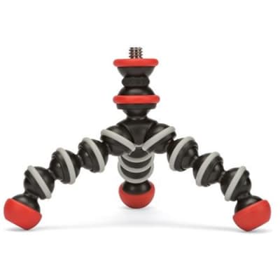 JOBY GPOD MINI MAGNETIC CAMERA AND ACTION VIDEO TRIPOD - BLACK/GREY/RED JB01272-0WW | Tripods Stabilizers and Support