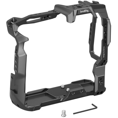 SMALLRIG 3382 CAMERA CAGE FOR BMPCC 6K PRO WITH BATTERY GRIP ATTACHED