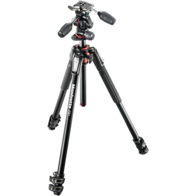 MANFROTTO MK190XPRO3-3W 190 ALU 3 SECTION KIT 3W HEAD | Tripods Stabilizers and Support