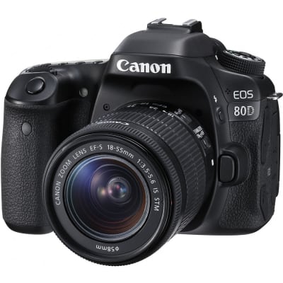 CANON 80D WITH 18-55MM IS STM LENS