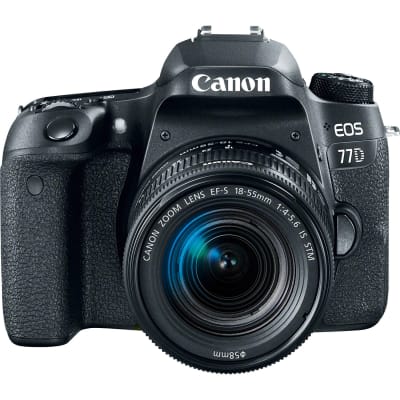 CANON 77D WITH 18-55MM IS STM LENS