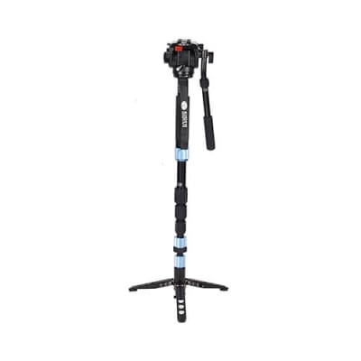 SIRUI P-204S 4-SECTION ALUMINIUM PHOTO/VIDEO MONOPOD WITH VH-10 HEAD | Tripods Stabilizers and Support