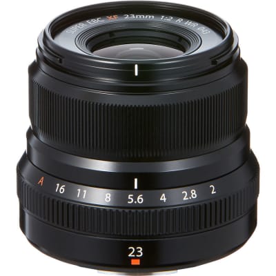 FUJI XF 23MM F/2.0 LENS BLACK