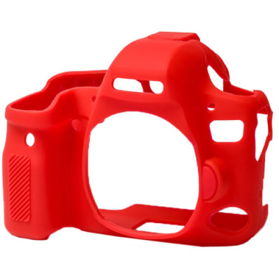 EASYCOVER SILICONE PROTECTION COVER FOR CANON 6D MARK II (RED)