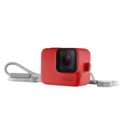 GOPRO SLEEVE + LANYARD (RED) ACSST-012