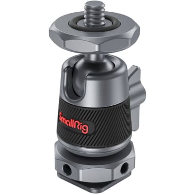 SMALLRIG 2795 MINI BALL HEAD WITH REMOVABLE COLD SHOE MOUNT