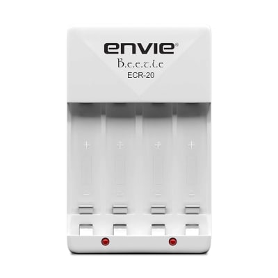 ENVIE ECR-20 CHARGER FOR AA & AAA RECHARGEABLE BATTERIES