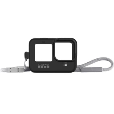 GOPRO SLEEVE + LANYARD (HERO9 BLACK) BLACK