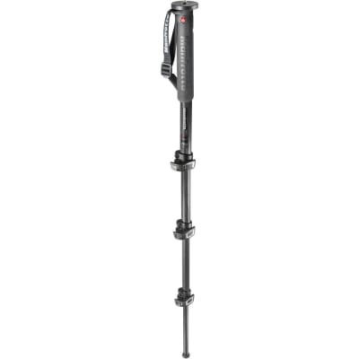 MANFROTTO MPMXPROC4 MANFROTTO XPRO 4-SECTION PHOTO MONOPOD, CARBON FIBRE WI | Tripods Stabilizers and Support