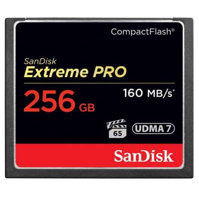 SANDISK 256GB CF EXTREME PRO 160MBPS