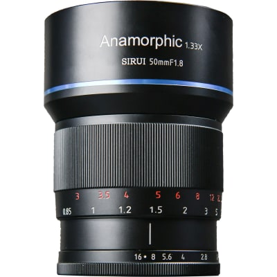 SIRUI 50MM F/1.8 ANAMORPHIC 1.33X LENS (FUJIFILM X-MOUNT) | Lens and Optics
