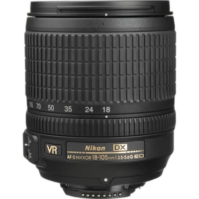 NIKON AF-S 18-105MM DX F/3.5-5.6G ED VR LENS