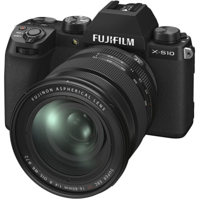 FUJIFILM X-S10 WITH 16-80MM LENS MIRRORLESS DIGITAL CAMERA