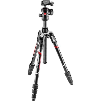 MANFROTTO BEFREE ADVANCED CARBON FIBER TRAVEL TRIPOD WITH 494 BALL HEAD