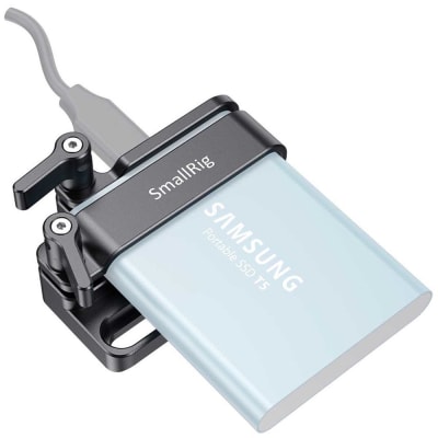 SMALLRIG 2245B SAMSUNG T5 SSD MOUNT V2 FOR BMPCC 6K/4K & Z CAM E2 CAGES