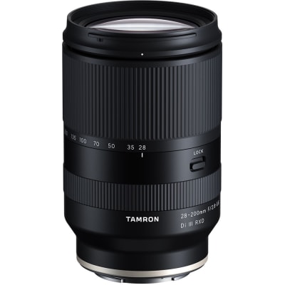 TAMRON 28-200MM F/2.8-5.6 DI III RXD LENS FOR SONY E-MOUNT (FULL FRAME) | Lens and Optics