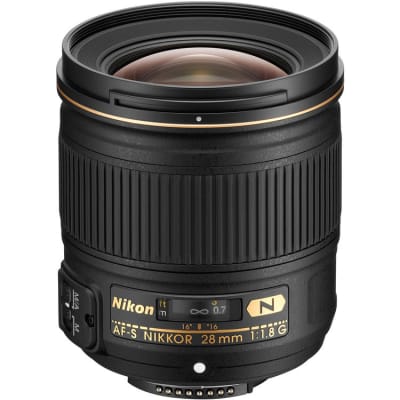 NIKON AF-S 28MM F/1.8G NIKKOR LENS