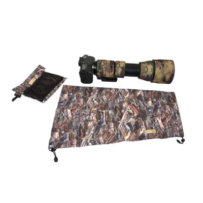 CAM-O-COAT PREMIUM QUALITY RAIN AND DUST PROTECTION COVER ABSOLUTE INDIAN CAMO (AIC) - MEDIUM