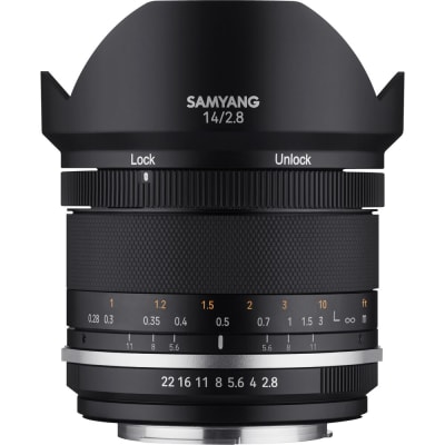 SAMYANG MANUAL FOCUS 14MM F2.8 MK2 CAMERA LENS FOR CANON EF