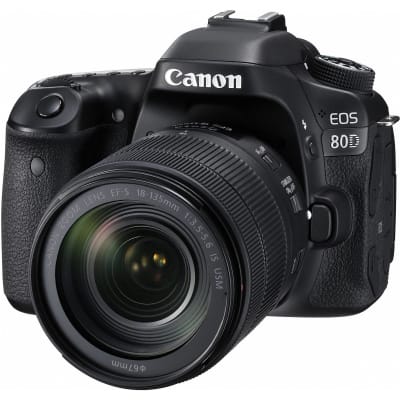 CANON 80D WITH 18-135MM IS STM LENS